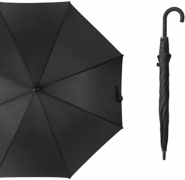 Mens black large umbrella