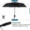Black umbrella specifications