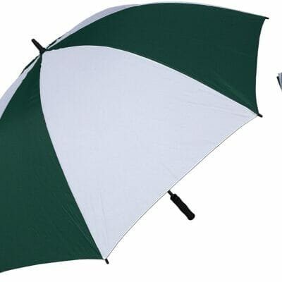 green and white 68 inch golf umbrella