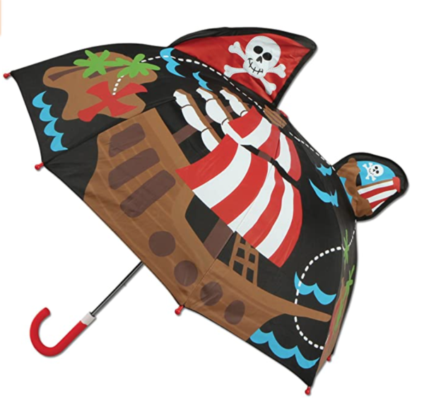 kids pirate ship popup umbrella