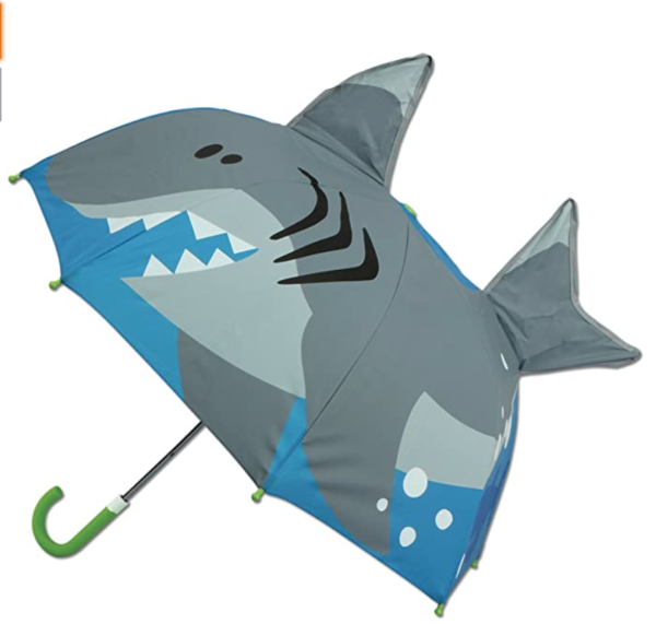 kids shark umbrella