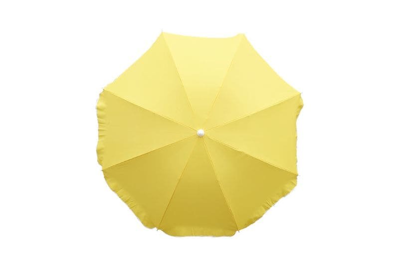 A 1.8M Advertising Polyester Beach Umbrella on a white background.