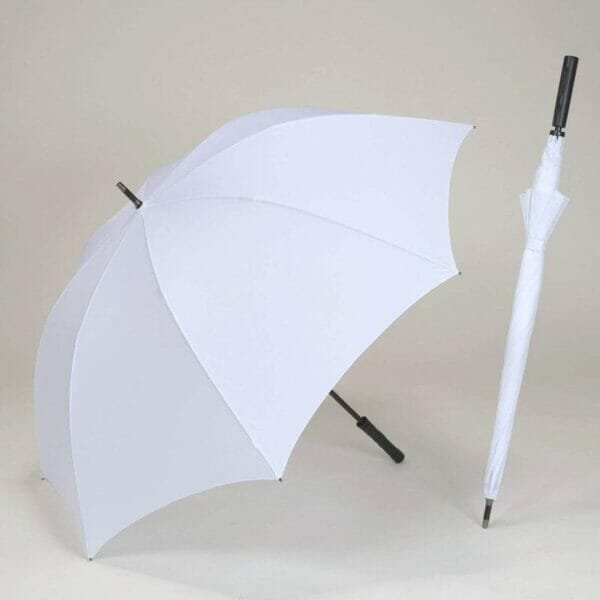 a close up of an umbrella