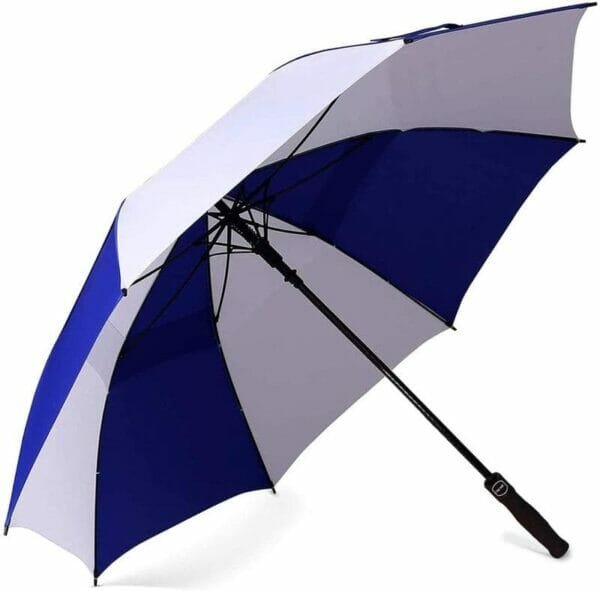 A 32inch Double Layer Golf Umbrella on a white background.