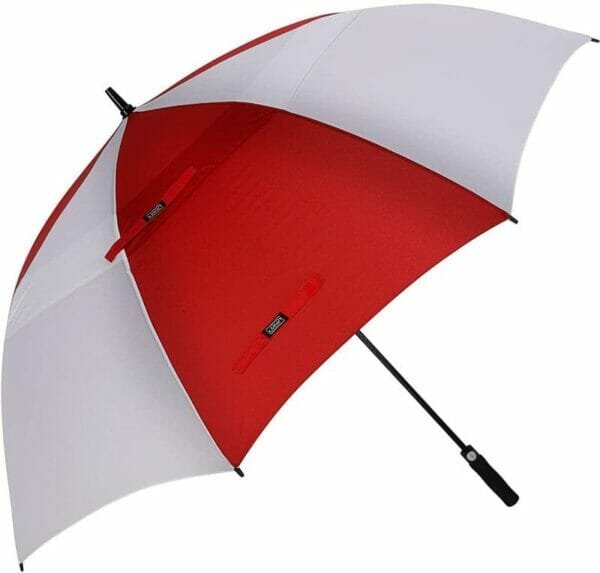 A 32inch Double Layer Golf Umbrella on a white background.