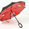a close up of an umbrella
