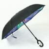 a close up of an umbrella