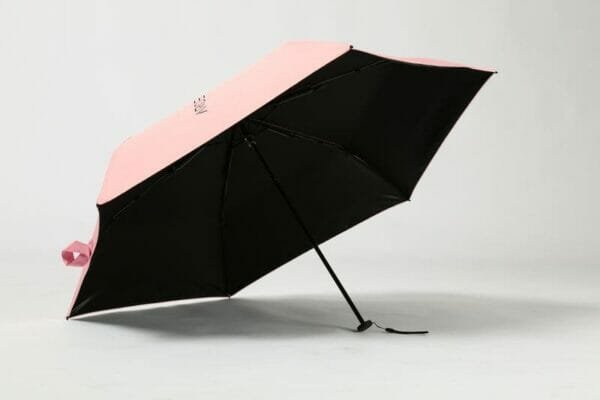 a close up of an umbrella