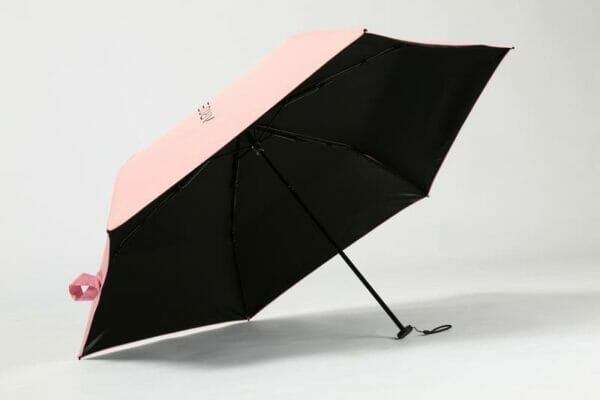 a close up of an umbrella