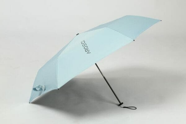 a close up of an umbrella