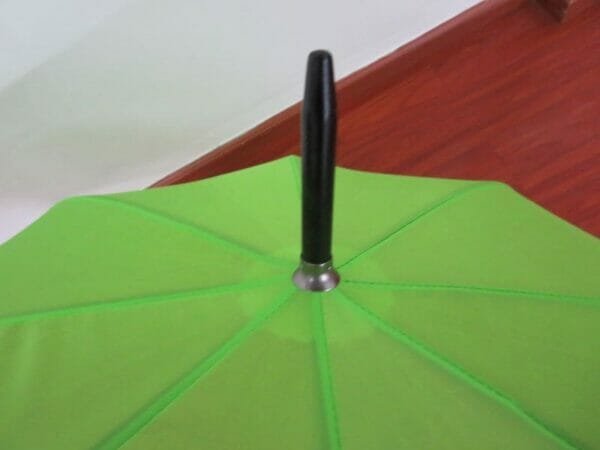 A 27inch Cheap Golf Umbrella with a black handle.