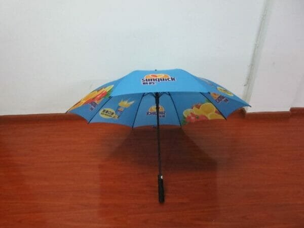 an open umbrella