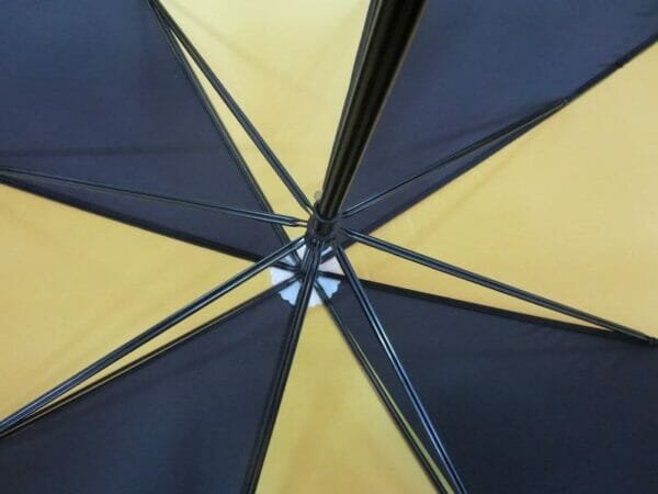 A close up of a 30inch Cheap Golf Umbrella.