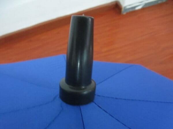 A 30in Single Layer Auto Golf Umbrella Plain with a black handle.