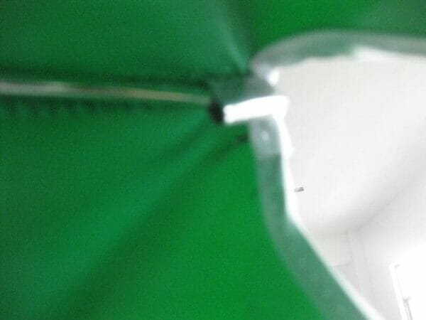 A close up of a 1.6m PVC Beach Umbrella.