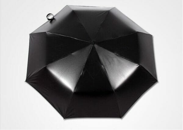 a close up of an umbrella