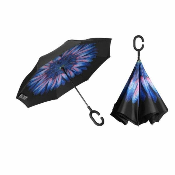 a close up of an umbrella