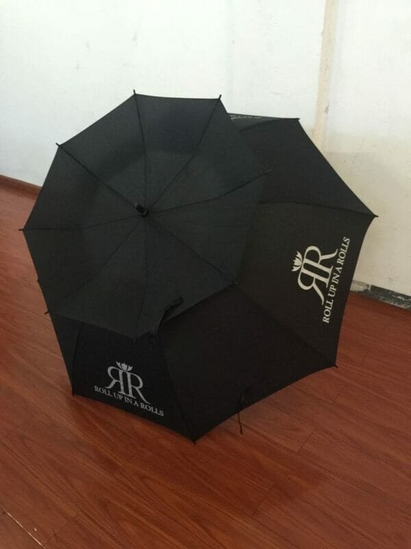 an open umbrella