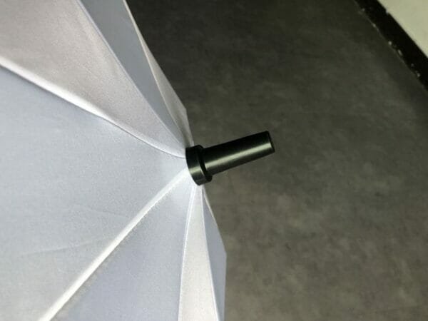 A 23in/30in Single Layer Auto Golf Umbrella with a black handle.