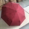 a large pink umbrella
