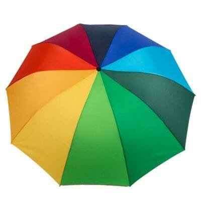 a close up of an umbrella