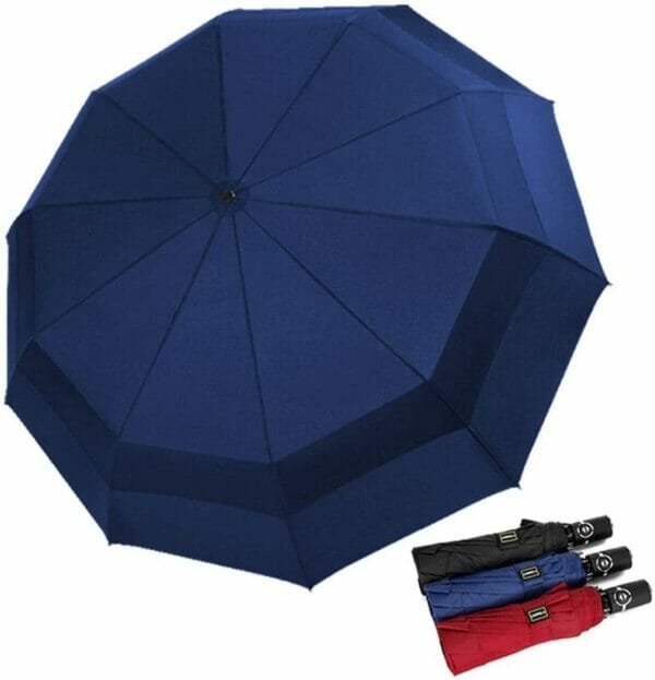 27inch Fully-auto Open 3 Fold Umbrella - Image 4