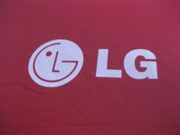 a close up of a sign
