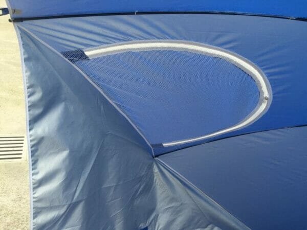 a view of a tent