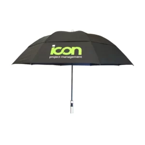 a close up of an umbrella