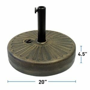 umbrella base weight