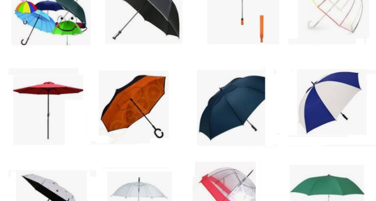 types of umbrellas