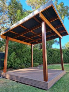 timber pergola