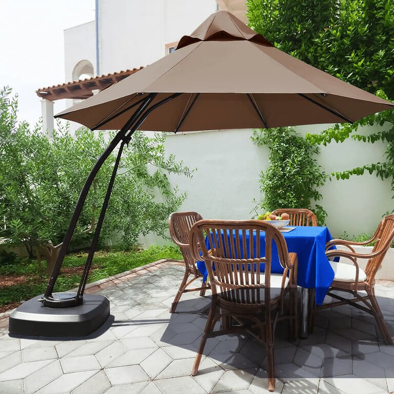 what is an offset umbrella