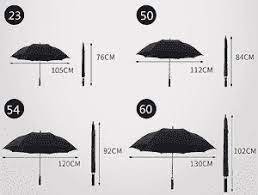 Golf Umbrella Size