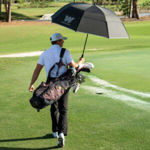 why is golf umbrella required on a golf course